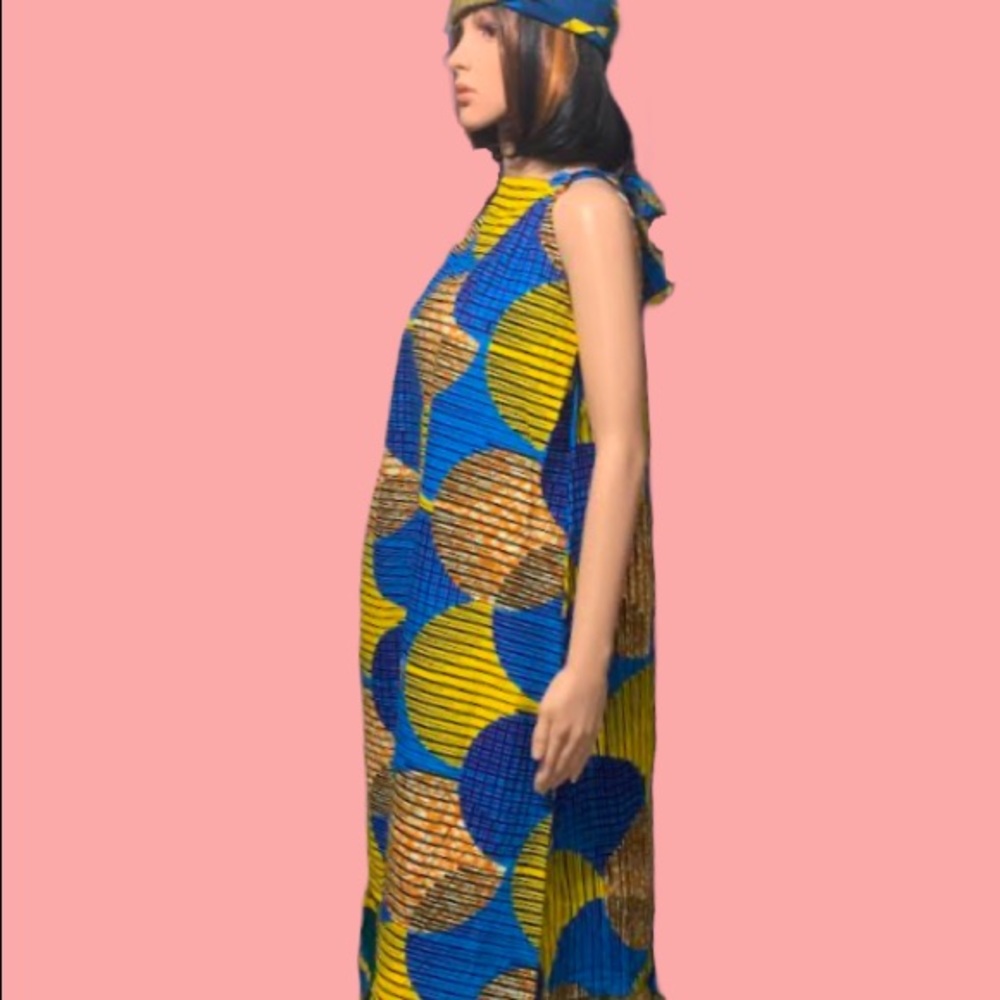 LONG LOOSE DRESS - Picture 5 of 12